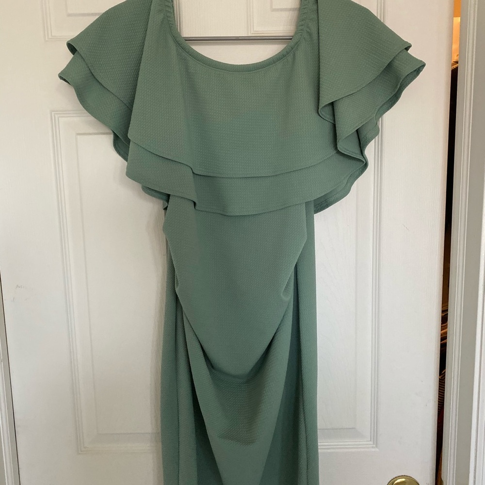 Green Maternity Dress
